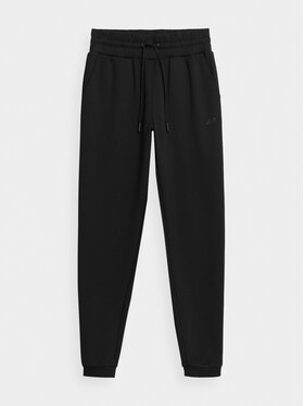 4F 4F Долнище анцуг 4FAW23TTROF507 Черен Regular Fit
