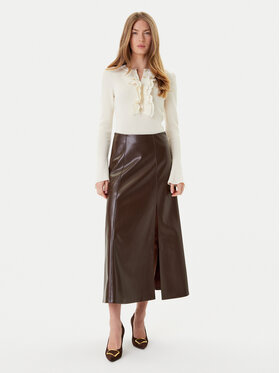 Φούστα από απομίμηση δέρματος Simona Corsellini φωτογραφία