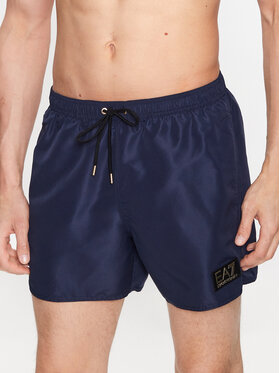 EA7 Emporio Armani EA7 Emporio Armani Plavecké šortky 902000 3R742 06935 Tmavomodrá Regular Fit