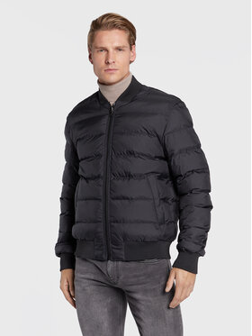 J.Lindeberg J.Lindeberg Куртка бомбер Dwayne FMOW06391 Чорний Regular Fit