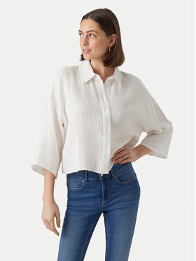 Vero Moda Vero Moda Hemd Natali 10279685 Weiß Standard Fit
