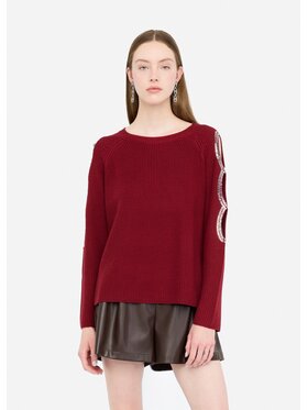 Liu Jo Liu Jo Maglione MF5486MA85Q91650 Rosso Regular Fit