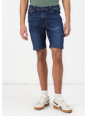 Wrangler Wrangler Pantaloncini di jeans TEXAS SHORTS Blu Regular Fit