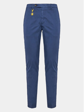 Manuel Ritz Manuel Ritz Pantaloni di tessuto 3432P1418T 233420 Blu scuro Regular Fit