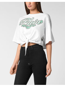 PHILIPP PLEIN PHILIPP PLEIN T-Shirt 24607 Biały Regular Fit