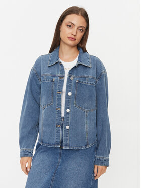 Vero Moda Vero Moda Jeansová bunda Josie 10294181 Modrá Relaxed Fit