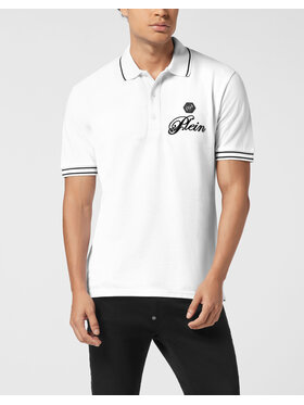PHILIPP PLEIN PHILIPP PLEIN Polo 26149 Bianco Slim Fit