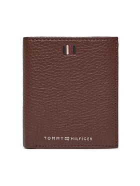Tommy Hilfiger Tommy Hilfiger Portefeuille homme grand format Th Central Trifold AM0AM11851 Marron