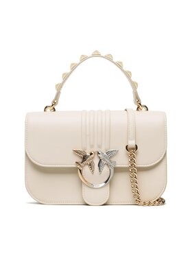Pinko Pinko Sac à main Love Bell Classic H PE 23 PLTT 100619 A0O1 Écru