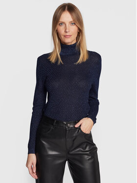 NAF NAF NAF NAF Garbó Mlucie THNU75 Sötétkék Regular Fit