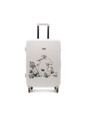 Moomin Moomin Среден твърд куфар ACCCS-AW23-230MMN-M Сив