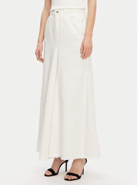Guess Guess Zīmuļveida svārki W5GD95 D5N92 Balts Regular Fit