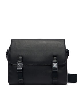 Calvin Klein Calvin Klein Geantă crossover Emblem Hw Flap Messenger LV04D3508G Negru