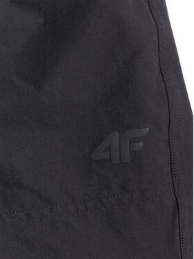 4F 4F Szorty rowerowe GET LOST FEEL FOUND Czarny Regular Fit