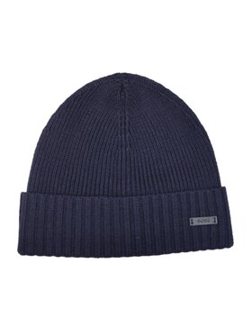 BOSS BOSS Berretto Hugo Boss beanie Blu scuro