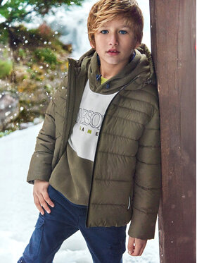 Mayoral Mayoral Winterjacke 7458 Braun Regular Fit