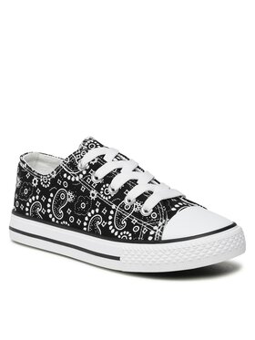 DeeZee DeeZee Sneakers aus Stoff CSS20416-06 Schwarz