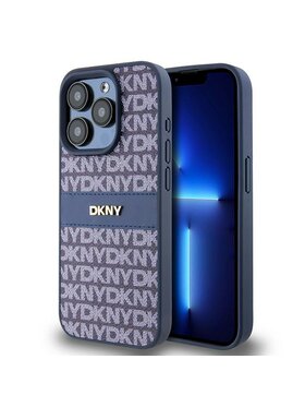 DKNY DKNY Etui na telefon Apple iPhone 15 Pro Niebieski