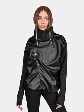 MADE BY SOCIETY MADE BY SOCIETY Kurtka anorak Varen - H27938 Czarny Basic Fit