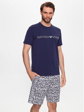 Emporio Armani Underwear Emporio Armani Underwear Пижама 111893 3R508 98710 Тъмносин Regular Fit