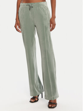 Juicy Couture Juicy Couture Donji dio trenerke Tina JCAPW045 Zelena Regular Fit