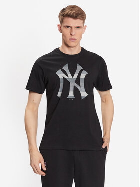 47 Brand 47 Brand T-Shirt New York Yankees '47 Echo Tee Czarny Regular Fit