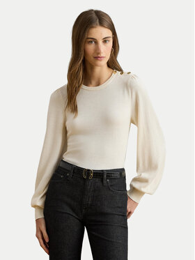 LAUREN RALPH LAUREN LAUREN RALPH LAUREN Megztinis 200980974002 Smėlio Relaxed Fit
