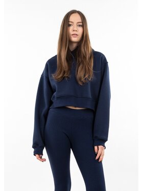 DKaren Sport DKaren Sport Bluza BDK-K-B11 Granatowy Classic Fit