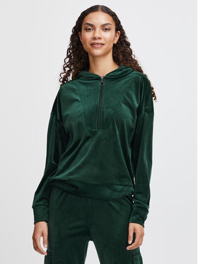 b.young b.young Mikina 20813936 Zelená Regular Fit