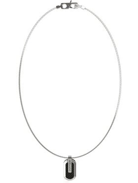 Guess Guess Náhrdelník JUMN04045JW-STBK Strieborná