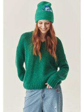 TATUUM Tatuum Sweter MAI Niebieski Oversize