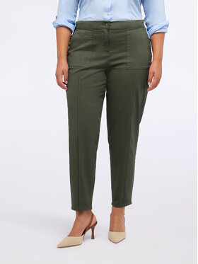 Fiorella Rubino Fiorella Rubino Pantaloni di tessuto P727T004984N035 Verde Regular Fit