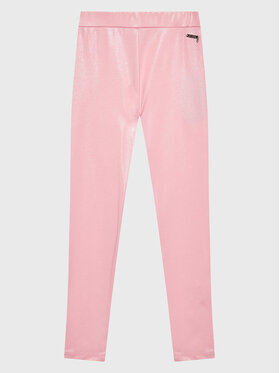 Guess Guess Leggings J3RB05 KBL40 Ružičasta Slim Fit