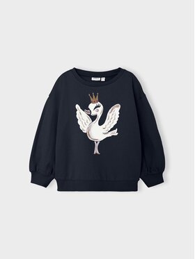 NAME IT NAME IT Pulóver 13218917 Sötétkék Box Fit