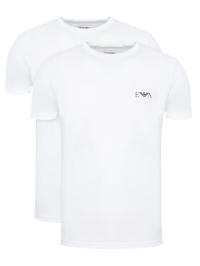 Emporio Armani Underwear Emporio Armani Underwear Komplet t-shirtów EM001849 AF14131 M0082 Biały Fitted Fit