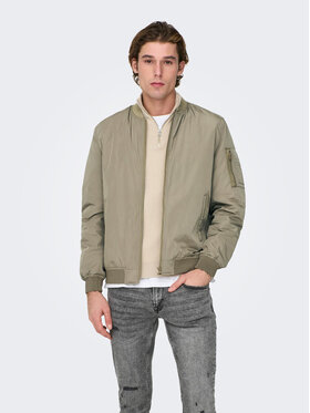 Only & Sons Only & Sons Bomber stila jaka Joshua 22023287 Bēšs Regular Fit