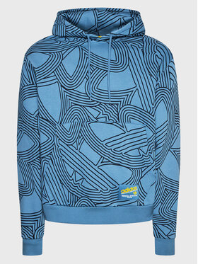 adidas adidas Sweatshirt Original Athletic Club HI2966 Blau Regular Fit