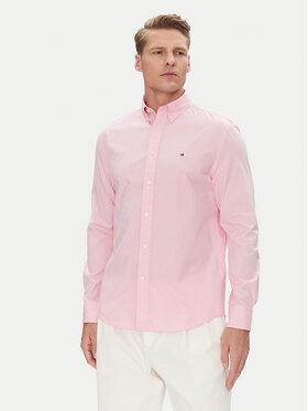 Tommy Hilfiger Tommy Hilfiger Hemd MW0MW37550 Rosa Regular Fit