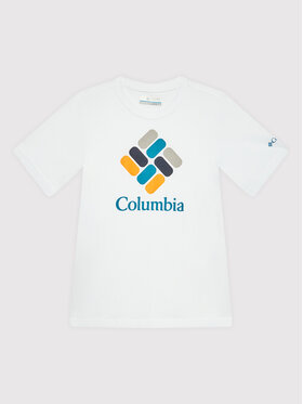 Columbia Columbia T-shirt Valley Creek™ 1989781 Bijela Regular Fit