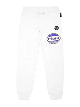 PHILIPP PLEIN PHILIPP PLEIN Pantaloni da tuta 28183 Bianco Jogger Fit