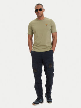 Aeronautica Militare Aeronautica Militare Majica 261TS1580UJ00372 Zelena Regular Fit