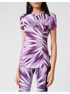 Plein Sport Plein Sport T-Shirt 2981 Fialová Regular Fit