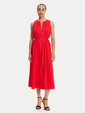 TWINSET TWINSET Koktélruha 251TT2221 Piros Regular Fit