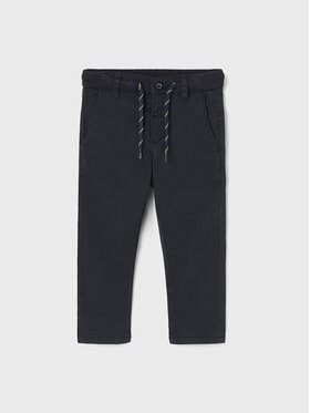 Mayoral Mayoral Hlače 2525 Tamnoplava Slim Fit