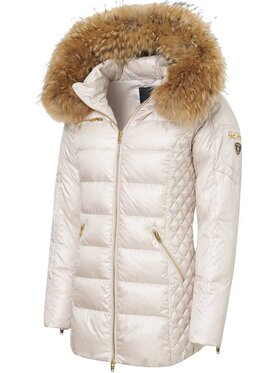 ROCKANDBLUE ROCKANDBLUE Kurtka puchowa 21707-303191915 Écru Slim Fit