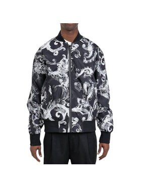 Versace Jeans Couture Versace Jeans Couture Płaszcz giubbino Czarny Regular Fit