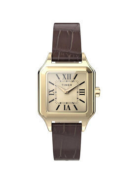 Timex Timex Zegarek TW2Y90700 Brązowy