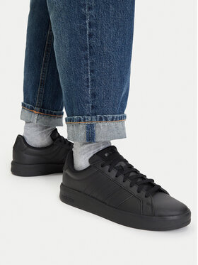adidas adidas Sneakersy Grand Court 3.0 Shoes Junior KK3791 Czarny