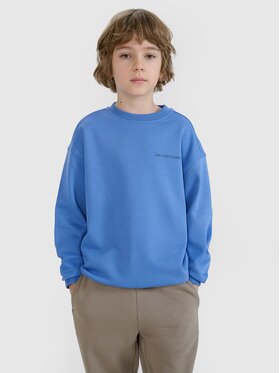 4F 4F Mikina 4FJWSS25TSWSM1713-34S Modrá Oversize