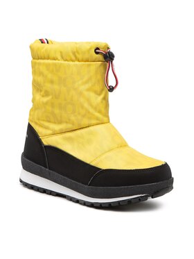 Tommy Hilfiger Tommy Hilfiger Śniegowce Snow Boot T3B6-32547-1486 S Żółty